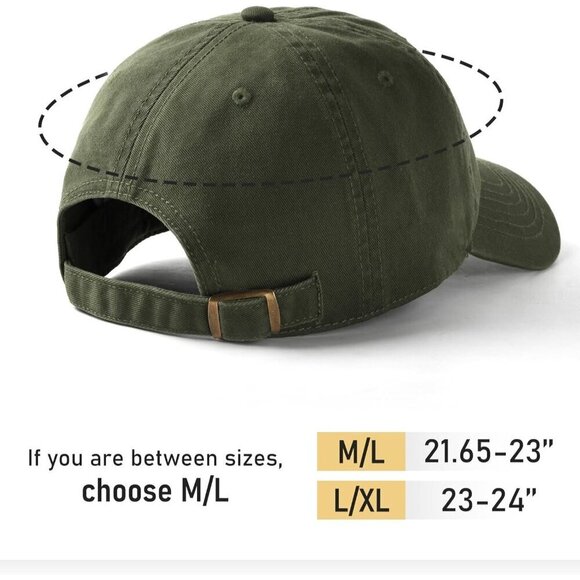 Women\'s Green Vintage Washed Unstructured Baseball Cotton Adjustable Cap main image 4